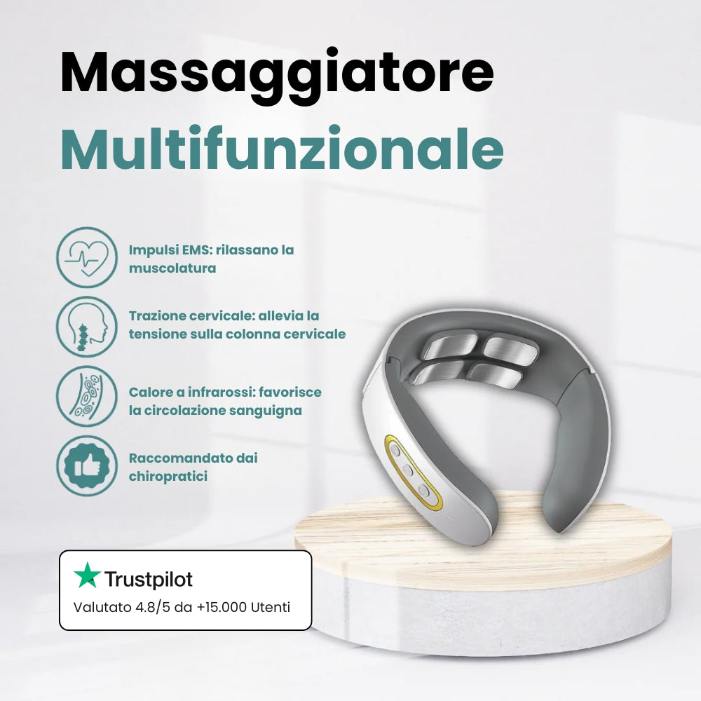 Massaggiatore Cervicale Multifunzione